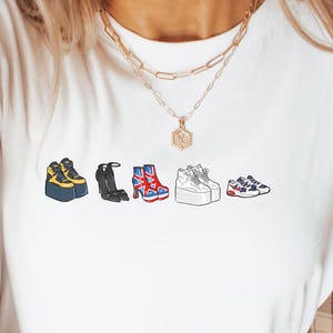 Chaussures Spice Girls France, Rare Taille 33 EU (2 US), Neuf En Boîte - Mode Fille Vintage