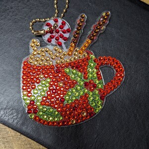 Festive Holiday Drink Ornament