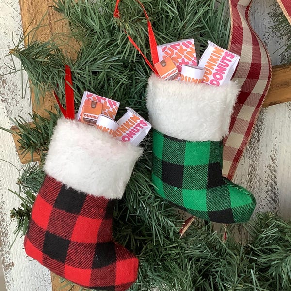 Dunkin’ Donuts Stocking Ornament