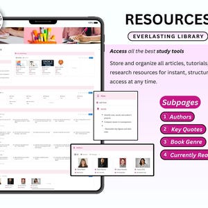 Ultimate Pink Notion Student Planner 2026 ADHD University Dashboard Aesthetic Student Planner School Planner Academic Planner