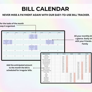 bill calendar