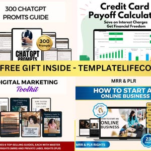 PLR Content Calendar Spreadsheet Social Media Planner Virtual Assistant Social Media Manager Digital Product Digital Download image 7