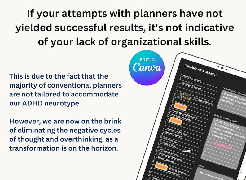 PLR Dark Adhd Planner, Commercial Use, PLR Digital Planner, adhd planner, adhdplanner, best planner for adhd, adhd planner for adults, adhd calendar, adhd daily planner, best planner for adhd adults, adhd and planning, best planner for add adults, planner for adhd adults, planner for add adults, adhd digital planner, best daily planner for adhd, planners for people with adhd, neurodivergent planner