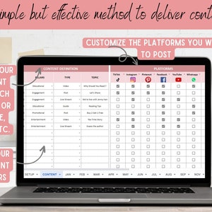 Social Media Content Calendar Google Sheets , Monthly Batch Content, Yearly Content Planning, Digital Content Planner, PLR Spreadsheet, excel template social media calendar, google sheets social media calendar, social media content calendar template google sheets, social media calendar excel, social media excel calendar, social media content calendar template excel, social media tracker template, social media planner google sheets,