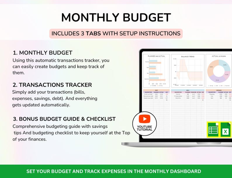 PLR Budget Package Budget Template Resell PLR Digital Planner PLR Budget Plr Google Sheet Reseller Spreadsheet Plr Planner Plr Product imagen 6