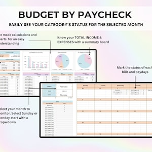 budget by paycheck
