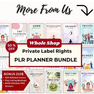 PLR Planner 2026 2027 2028 MRR Planner Done for You Planner Master Resell Rights Plr Journal Resell Planner Digital Product Digital Download 画像 11