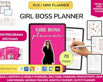 Agenda PLR para chicas jefas, Agenda para chicas jefas, Agendas para mujeres emprendedoras, Agenda para chicas, Agenda digital PLR, Agenda rosa, Agenda para chicas con estilo