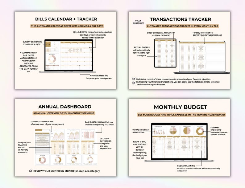 PLR Budget Package Budget Template Resell PLR Digital Planner PLR Budget Plr Google Sheet Reseller Spreadsheet Plr Planner Plr Product imagen 4