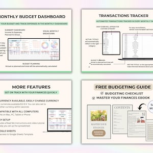 PLR Budget Package Budget Template Resell PLR Digital Planner PLR Budget Plr Google Sheet Reseller Spreadsheet Plr Planner Plr Product imagen 7