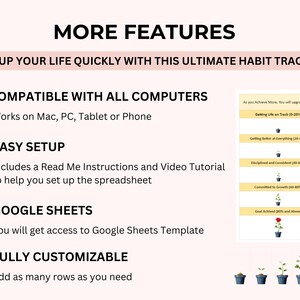 Habit Tracker Google Sheets, Digital Habit Tracker, Habit Tracker Spreadsheet, Excel Habit Tracker Template, Google Sheets Habit Tracker, Healthy Habit Tracker, Google Habit Tracker, Simple Habit Tracker