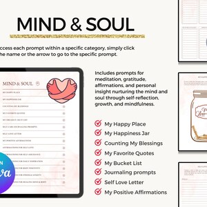 Gratitude Planner, Gratitude Goodnotes, Gratitude Journal, Minimalist Planner, PLR Planner, Plr Journals, Done for you, Dfy Journal