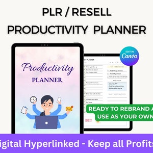 Productivity planner, productivity journal, productivity tracker, productivity bundle, productivity tools, productivity tool