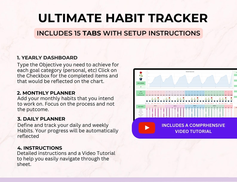 Habit Tracker Daily Habit Tracker Online Habit Tracker Excel Habit Tracker Productive Habit Tracker Digital Habit Tracker, habit tracker, daily habit tracker, daily habits tracker, daily habits to track, loop habit tracker, habit track, planner with habit tracker, habit tracker planner, habit tracker calendar, calendar habit tracker, week habit tracker, habitshare, best habit tracker,