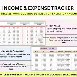 Landlord Rental Property Spreadsheet, Landlord Tracker, Real estate, landlord property management, rental property, rental template, rental tracker, landlord template, landlord spreadsheet, property spreadsheet, Rental Income & Expense, Real Estate Sheet, Rental Property Management