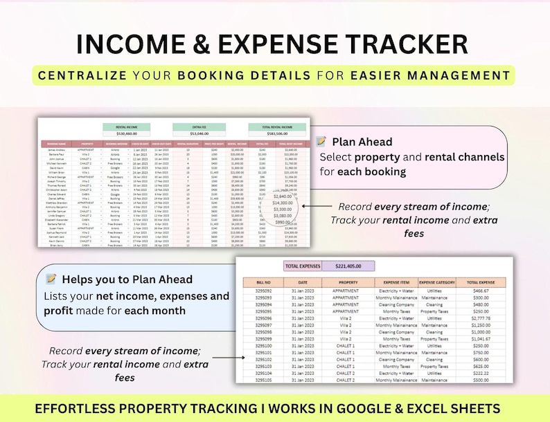 Landlord Rental Property Spreadsheet, Landlord Tracker, Real estate, landlord property management, rental property, rental template, rental tracker, landlord template, landlord spreadsheet, property spreadsheet, Rental Income & Expense, Real Estate Sheet, Rental Property Management