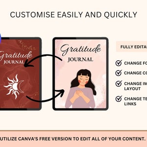 Gratitude Planner, Gratitude Goodnotes, Gratitude Journal, Minimalist Planner, PLR Planner, Plr Journals, Done for you, Dfy Journal