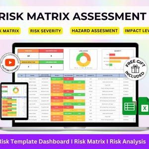Risk Matrix, Risk Assessment Template Excel, Risk Matrix Template Excel, Risk Assessment Matrix Template Excel, Risk Register Template
