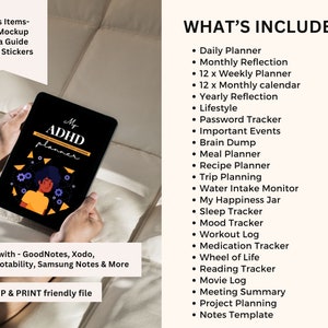 PLR Dark Adhd Planner, Commercial Use, PLR Digital Planner, Plr Journal, Canva Editable, Resell Dark Planners, Dark Planners, adhd planner, adhdplanner, best planner for adhd, adhd planner for adults, adhd calendar, adhd daily planner, best planner for adhd adults, adhd and planning, best planner for add adults, planner for adhd adults, planner for add adults, adhd digital planner, best daily planner for adhd, planners for people with adhd, neurodivergent planner