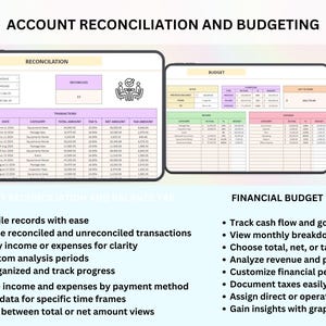 PLR Small Business Digital Product Bookkeeping Tracker Task & Invoice Tracker Financial Planner Client Tracker Digital Download image 12