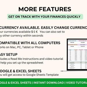 Assets & Liabilities Template, Personal Finance Planner