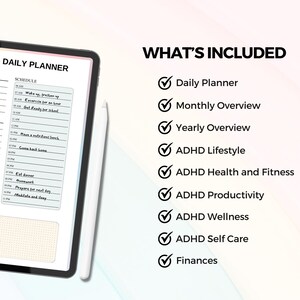 PLR Adhd Resell PLR MRR planner Neurodivergent Planner Attenten Deficit planner Digital Planner Bundle Plr Productivity planner image 9