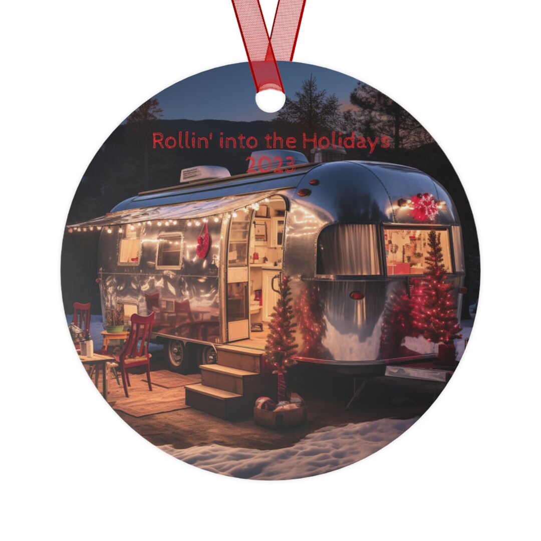 Airstream Christmas Ornament 