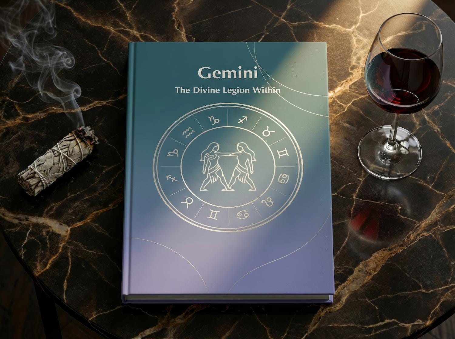 Gemini Birth Chart Book - Personalized Astrology Guide Hardcover - Etsy