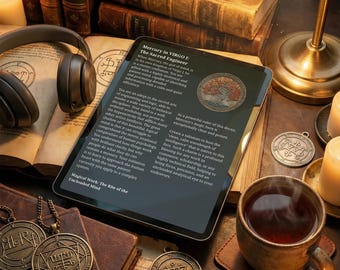 Virgo Codex Birth Chart - Personalized Zodiac and Tarot Reading Ebook