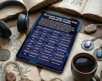 Personalized Natal Chart Reading - Deep Astrology & Shadow Work Guide