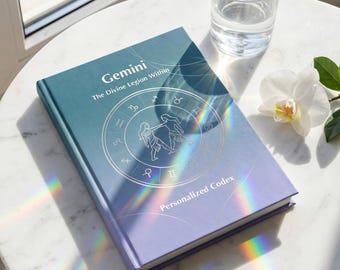 Gemini Birth Chart Book - Personalized Astrology Guide Hardcover