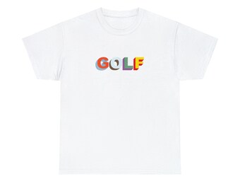 Golf Shirt, Golf Wang Tee Shirt, Tyler Golf Shirt, Y2K College Crewneck Shirt,