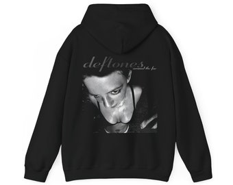 Limited Edition Deftones Hoodie - Around The Fur Hoodie - Adrenaline Hoodie - White Pony Hoodie - Chino Moreno - Diamond Eye