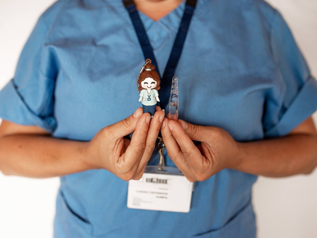 NHS Nurse Ampoule Opener Practical Nurse Keyring for Careful Etsy UK