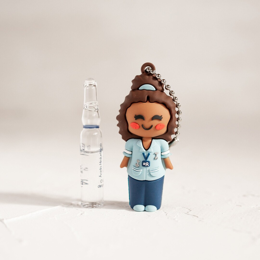 NHS Nurse Ampoule Opener Practical Nurse Keyring for Careful