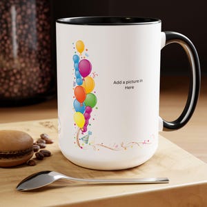 Two-Tone Coffee Mugs, 15oz