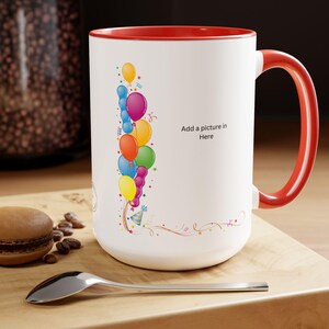 Two-Tone Coffee Mugs, 15oz