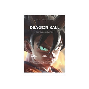DRAGON BALL Satin Movie Poster