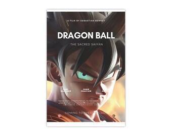 DRAGON BALL Satin Filmaffisch