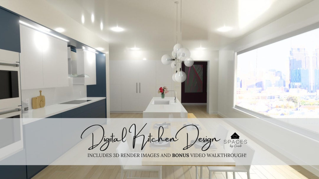 3D Kitchen Design, Digital Kitchen Design, Kitchen Visualization