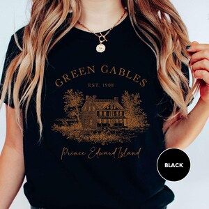 Chemise Anne, la maison aux pignons verts, chemise livresque Anne Shirley, Kindred Spirits, chemise Cottagecore, chemise Academia claire, chemise Academia sombre image 3