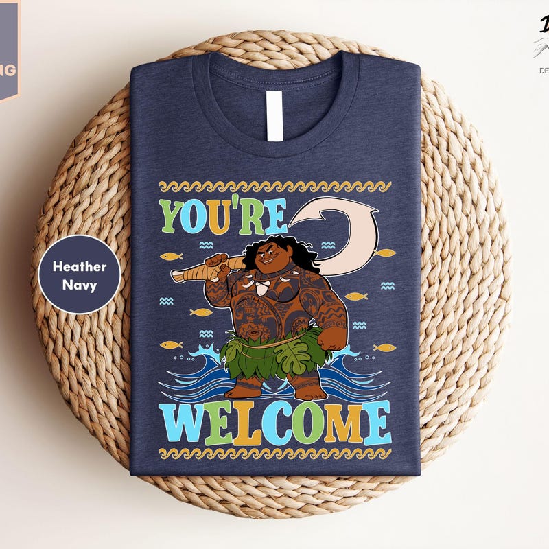 Moana You Are Welcome Shirt - Etsy
