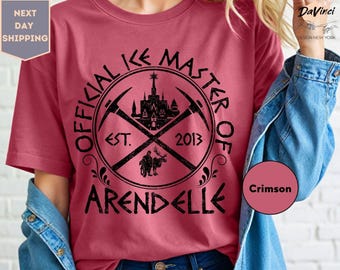 Comfort Colors Disney Frozen Official Ice Master Of Arendelle Est 2013 T-shirt, Magic Kingdom T-shirt Family Birthday Gift