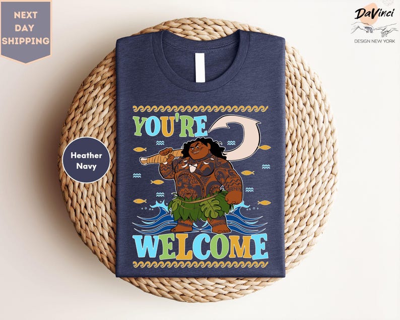 a t - shirt that says you're welcome on it