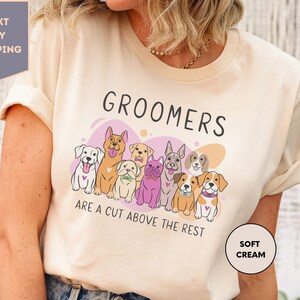 The Groomer Shirt, Cute Pet Grooming Shirt, Dog Stylist Hoodie, Animal Lover Sweater, Pet Groomer Tee, Pet Salon