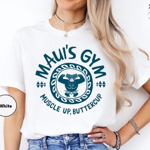 Maui’s Gym Shirt, Moana and Maui T-shirt, Disneyland Vacation Shirts for Men, Men&#39;s Gym Tee, Disney Gift for Father