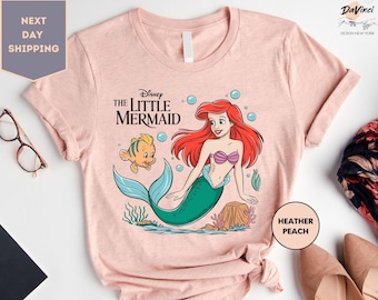 The Little Mermaid Shirt, Disney T-shirt, Women's Little Mermaid Ariel Shirt, Ariel Mermaid Shirt, Disney Ariel Shirt