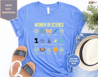 Women in Science Shirt, Science Crewneck, PhD Gift Shirt, Women in STEM Shirt, Science Shirts, Grad Gift, Science Shirt