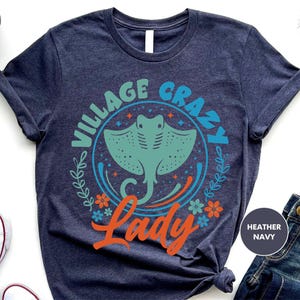 a t - shirt that says vintage crazy lady