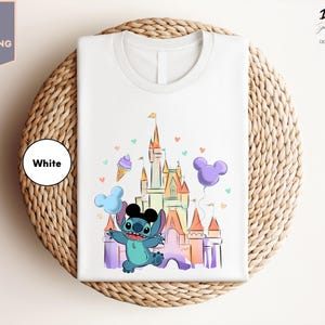 Stitch Shirt, Disney Tee, Disney Stitch Shirt, Stitch Disneyworld Shirt, Disney Vacation Shirts, Disney Castle Shirt, Magic Kingdom Shirt